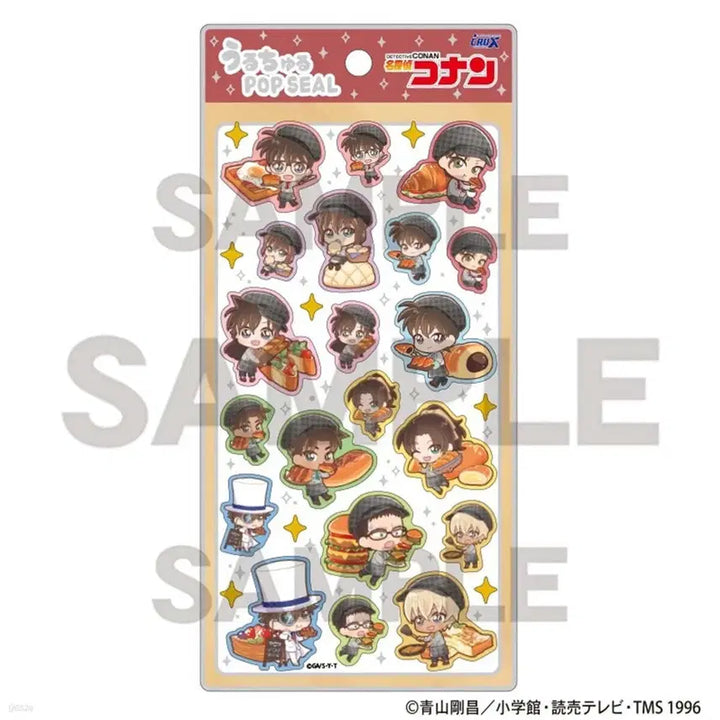 [BUNJANG] Detective Conan POP SEAL Sticker Bundle Set / (일괄) 명탐정 코난 POP SEAL 입체 팝씰 스티커