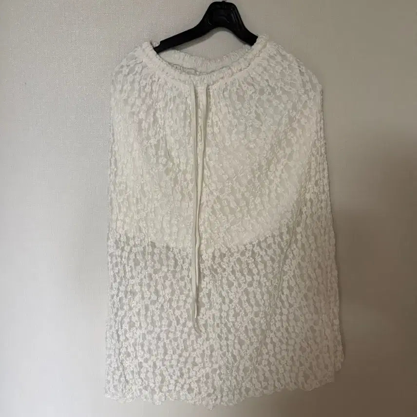 [BUNJANG] A Little Bit Popcorn Flower Skirt Ivory / 어리틀빗 팝콘 플라워 스커트 아이보리