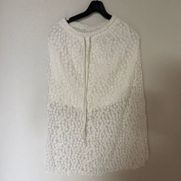 [BUNJANG] A Little Bit Popcorn Flower Skirt Ivory / 어리틀빗 팝콘 플라워 스커트 아이보리