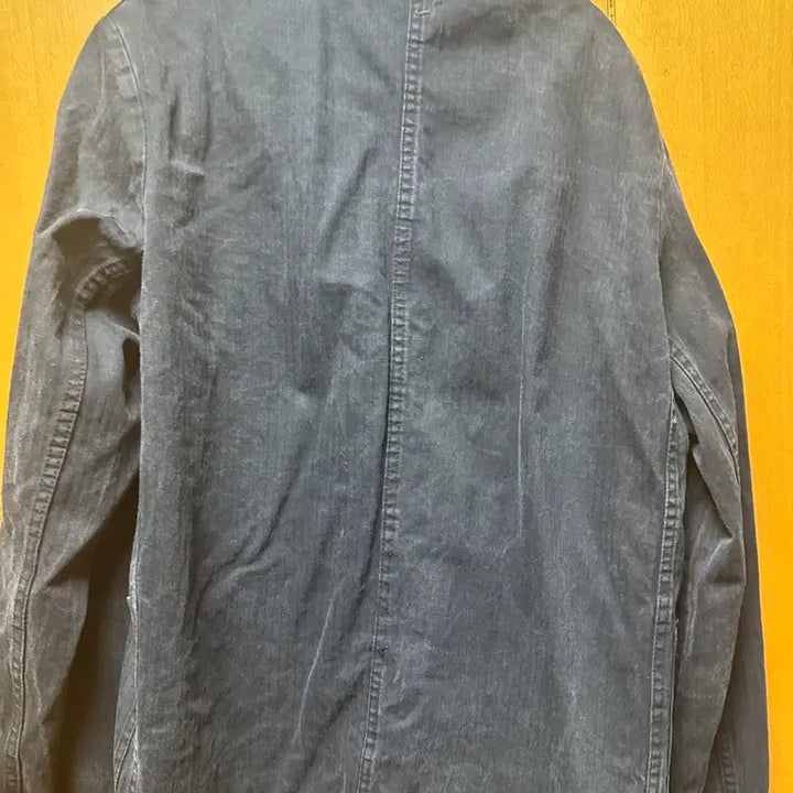 [BUNJANG] Moleskin Vintage French Work Jacket / 몰스킨 블랙 빈티지 프렌치워크자켓
