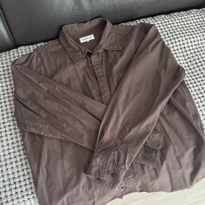 [SOLD OUT] MERGO 브라운 셔츠