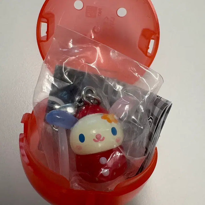 [BUNJANG] Sanrio Strawberry Strawberry Mark Gacha Usahana / 산리오 딸기 메지루시 가챠 우사하나