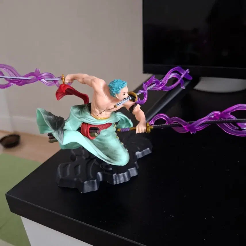 [BUNJANG] One Piece Zoro Santoryu Effect Figure / 원피스 조로 삼도류 이펙트 피규어