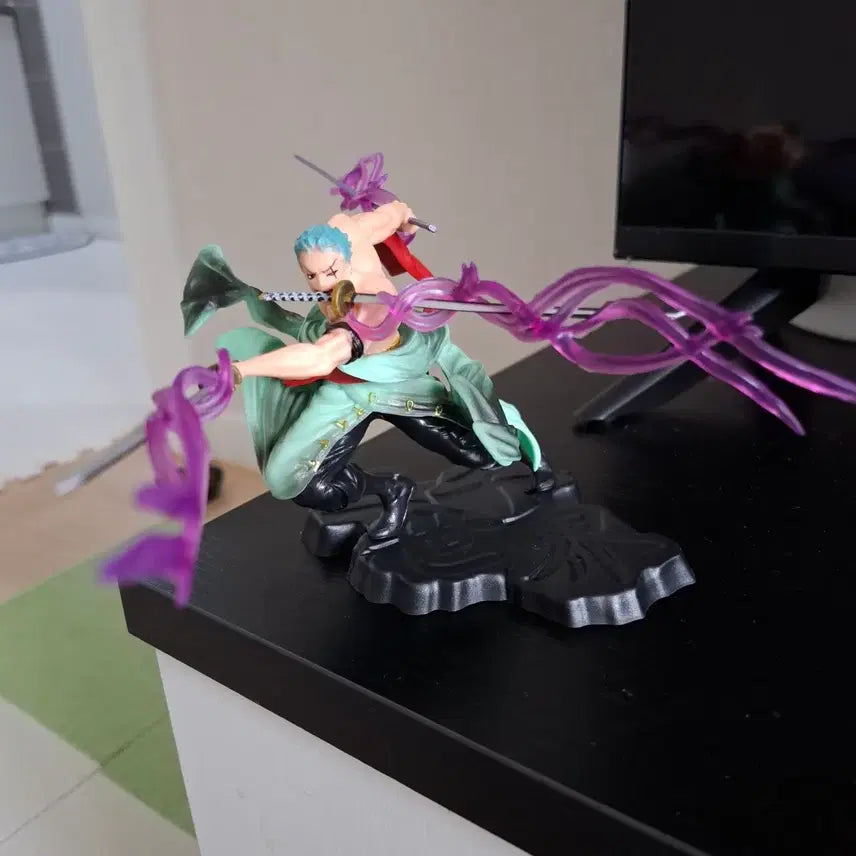 [BUNJANG] One Piece Zoro Santoryu Effect Figure / 원피스 조로 삼도류 이펙트 피규어