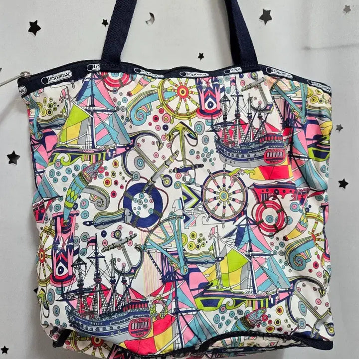 [SOLD OUT] 레스포삭 패턴 토트백