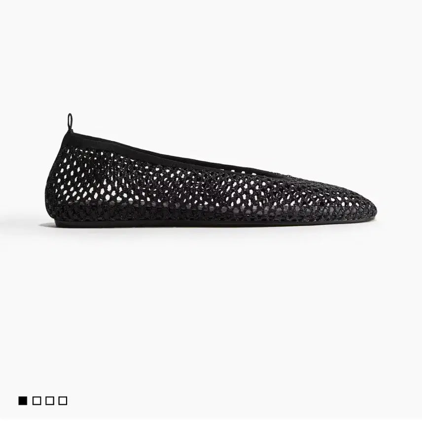 [SOLD OUT] 블랙 브레이디드 플랫 슈즈