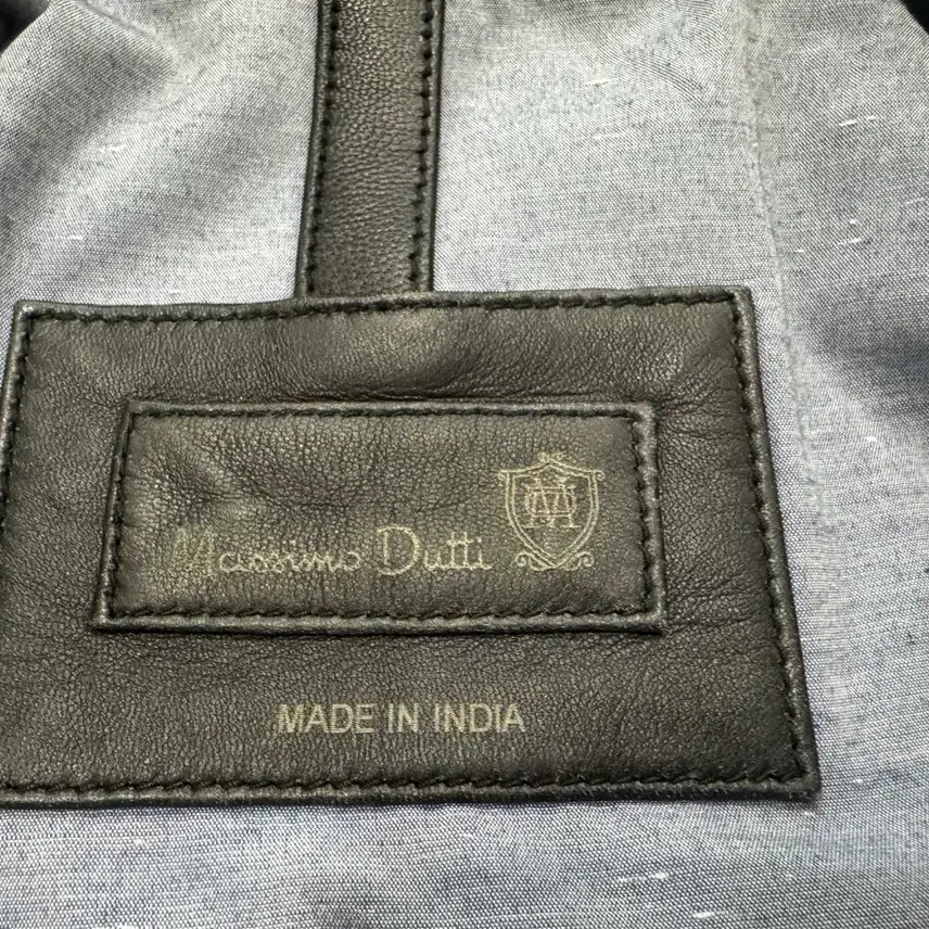 [BUNJANG] Massimo Dutti Leather Jacket (S) / [S] 마시모두띠 가죽자켓