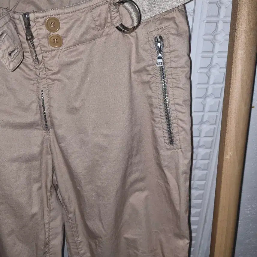[BUNJANG] Prada Beige Slacks Pants / 프라다팬츠