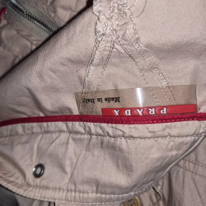 [BUNJANG] Prada Beige Slacks Pants / 프라다팬츠