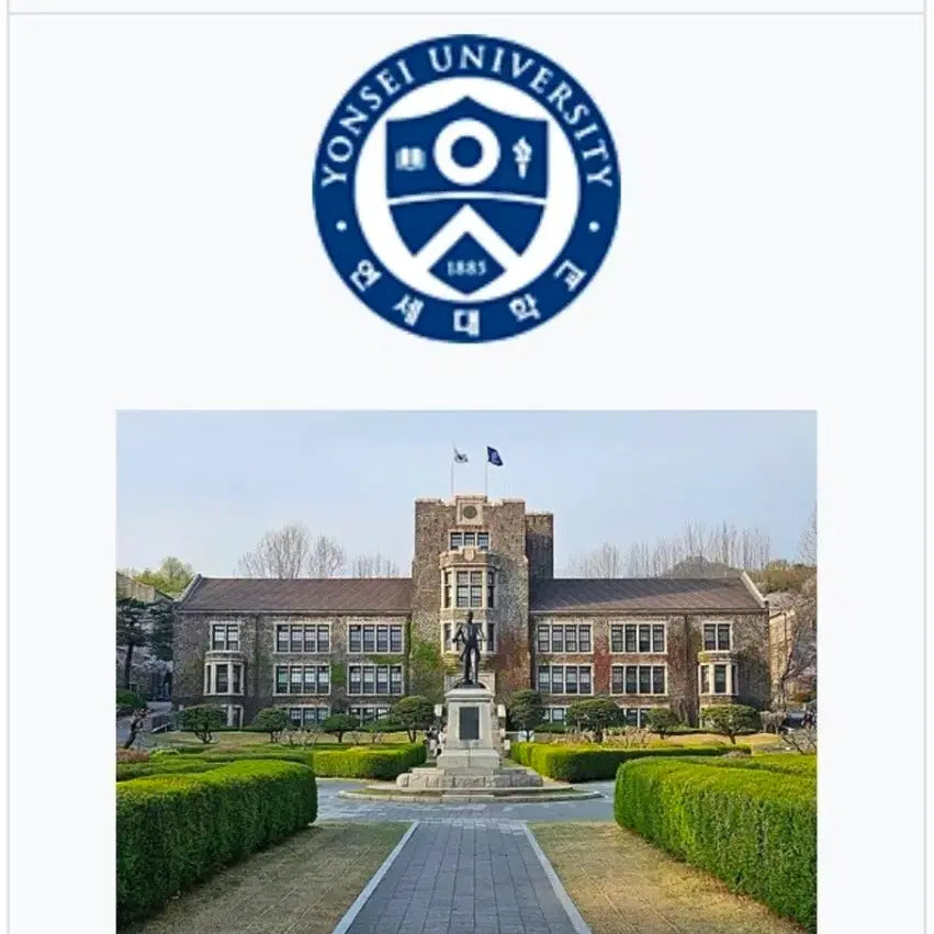 [SOLD OUT] 미사용 2026 QS 세계 대학평가 50위 연세대학교 기념 모자