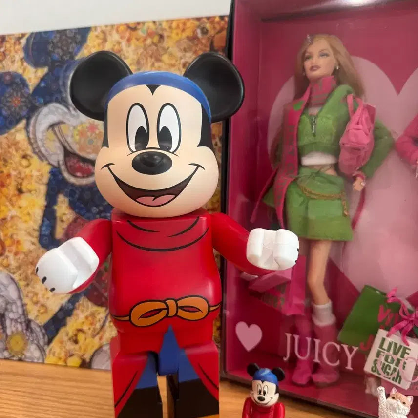 [BUNJANG] Mickey Mouse Bearbrick Figure / 미키마우스피규어 (베어브릭)박스o