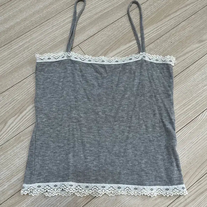 [BUNJANG] Twisted Blouse and Tank Top Set / 꼬임 블라우스 나시 세트
