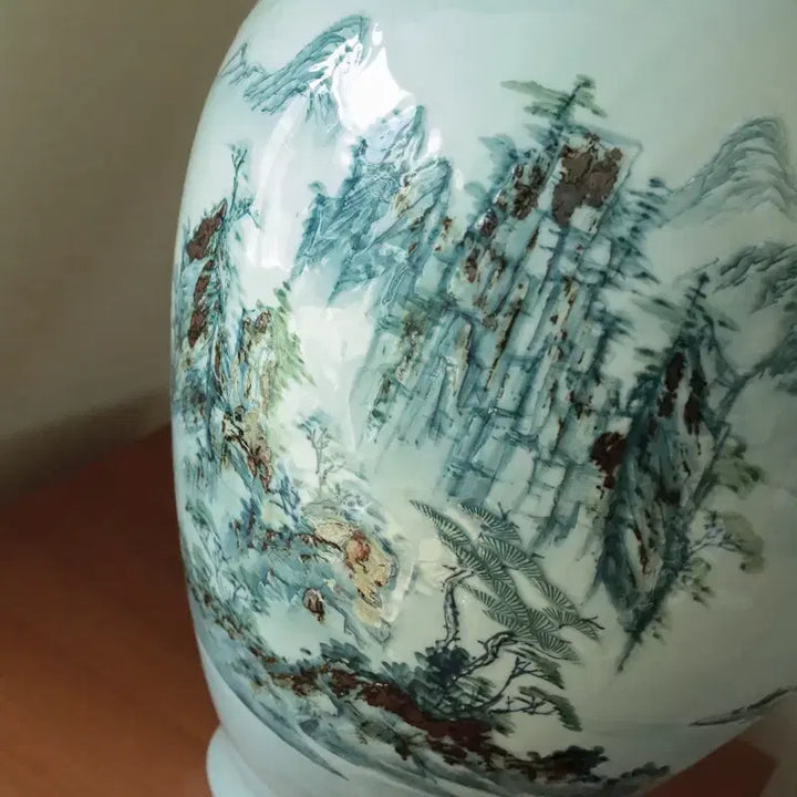 [SOLD OUT] 설봉 박찬종 청화 백자도자기 2점 판매합니다