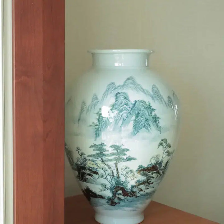 [SOLD OUT] 설봉 박찬종 청화 백자도자기 2점 판매합니다