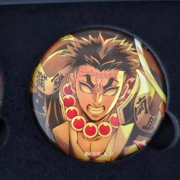 [BUNJANG] ufotable Demon Slayer: Kimetsu no Yaiba Infinity Castle Can Badge Set B / (ufotable 직구/새 상품) 귀멸의 칼날 무한성 캔뱃지 세트 B