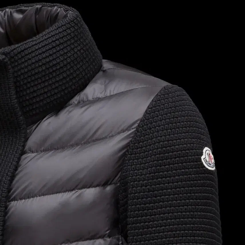 [BUNJANG] Moncler Tricot Cardigan Lightweight Padded Jacket / 몽클레어 트리콧 가디건 경량패딩