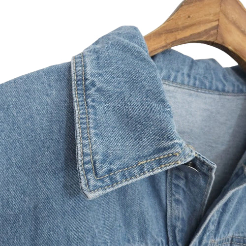 [BUNJANG] Mode Farbe Banded Denim Jumpsuit / 밴딩 데님 점프수트 점슈