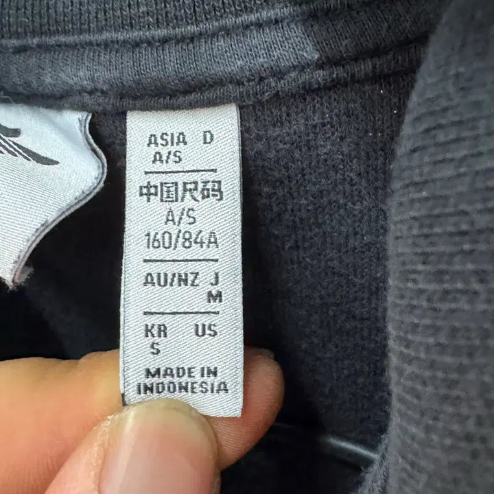 [BUNJANG] Adidas Half-Zip Fleece Sweatshirt / 아디다스 블랙 하프집업 플리스 S