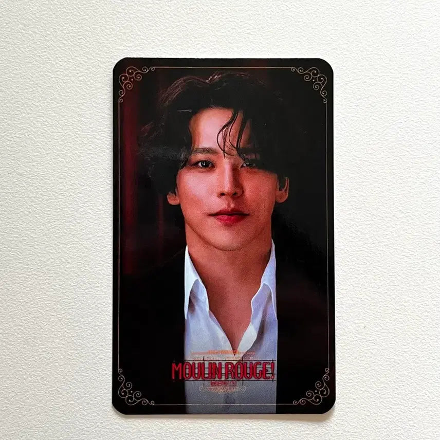 [BUNJANG] Hong Kwang-ho Moulin Rouge Photocard / 물랑루즈 홍광호 포토카드