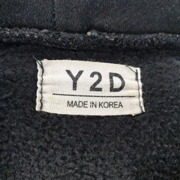 [BUNJANG] Y2D Oversized Black Hoodie / Y2D 여성FREE 오버 블랙 후드티셔츠 M3371