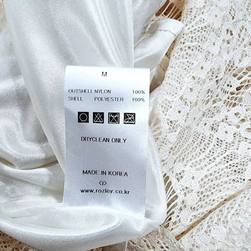 [BUNJANG] Serenity Ivory Lace Short-Sleeve Dress / serenity 아이보리 레이스 반팔 원피스