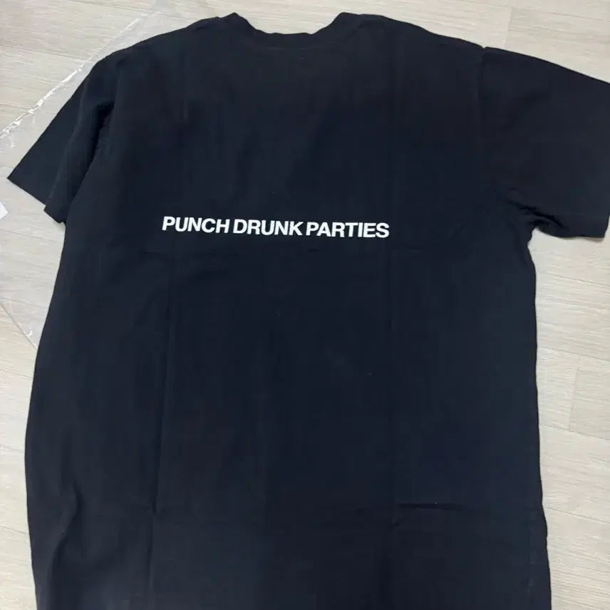 [BUNJANG] Punchdrunk Parties Black Short Sleeve T-shirt / [3] 펀치드렁크파티즈 반팔 티셔츠