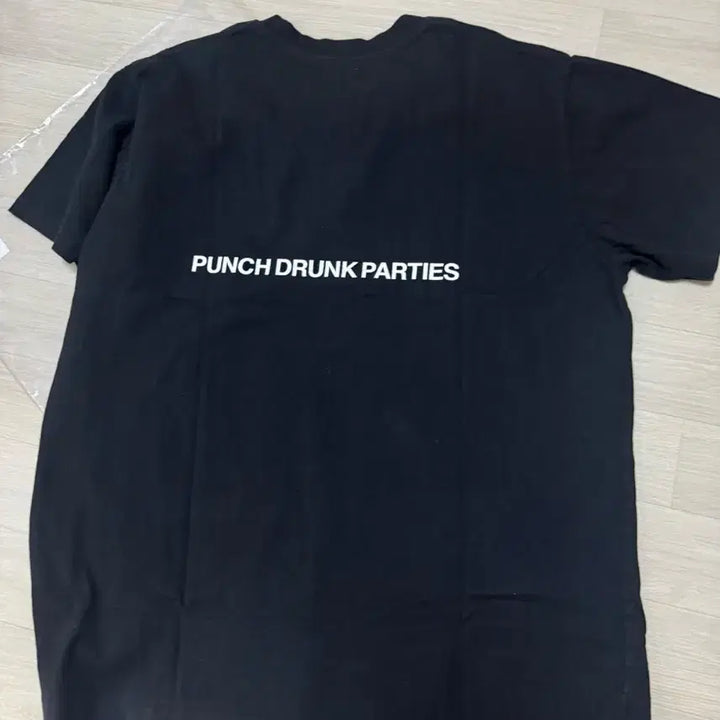 [BUNJANG] Punchdrunk Parties Black Short Sleeve T-shirt / [3] 펀치드렁크파티즈 반팔 티셔츠