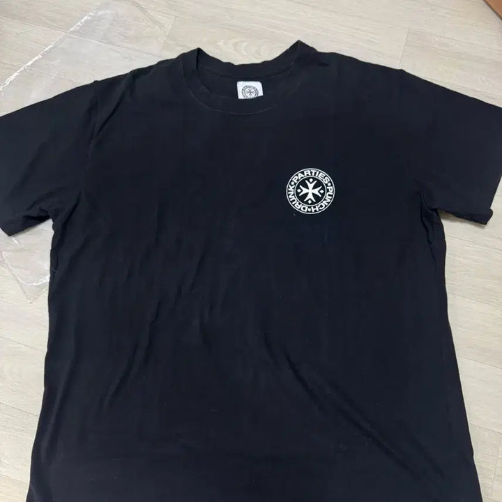 [BUNJANG] Punchdrunk Parties Black Short Sleeve T-shirt / [3] 펀치드렁크파티즈 반팔 티셔츠