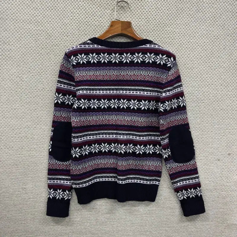 [BUNJANG] Lacoste Wool Knit Sweater / 라코스테 자수로고 코위찬 울 니트 스웨터 90 A07976