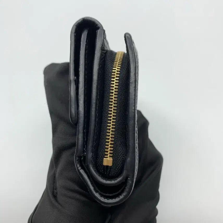 [BUNJANG] Louis Vuitton Empreinte Wallet Black M80880 / 267000900 루이비통 앙프렝뜨 반지갑 블랙 M80880