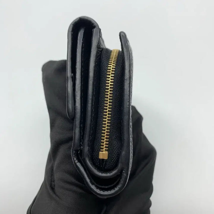 [BUNJANG] Louis Vuitton Empreinte Wallet Black M80880 / 267000900 루이비통 앙프렝뜨 반지갑 블랙 M80880