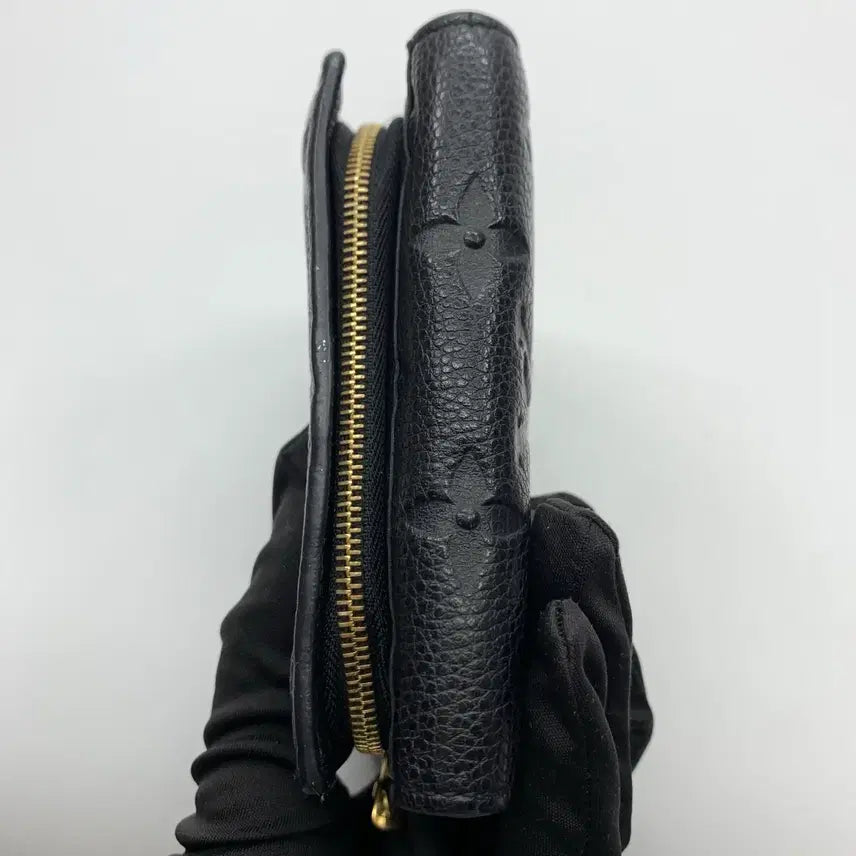 [BUNJANG] Louis Vuitton Empreinte Wallet Black M80880 / 267000900 루이비통 앙프렝뜨 반지갑 블랙 M80880