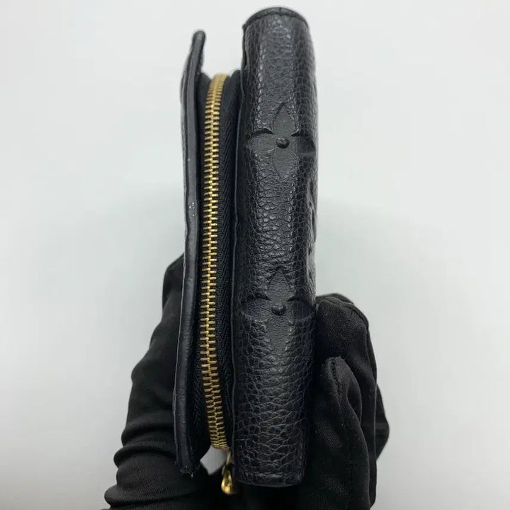 [BUNJANG] Louis Vuitton Empreinte Wallet Black M80880 / 267000900 루이비통 앙프렝뜨 반지갑 블랙 M80880