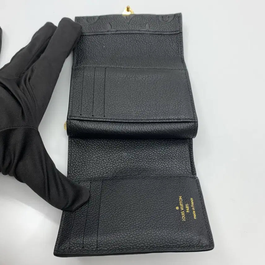 [BUNJANG] Louis Vuitton Empreinte Wallet Black M80880 / 267000900 루이비통 앙프렝뜨 반지갑 블랙 M80880