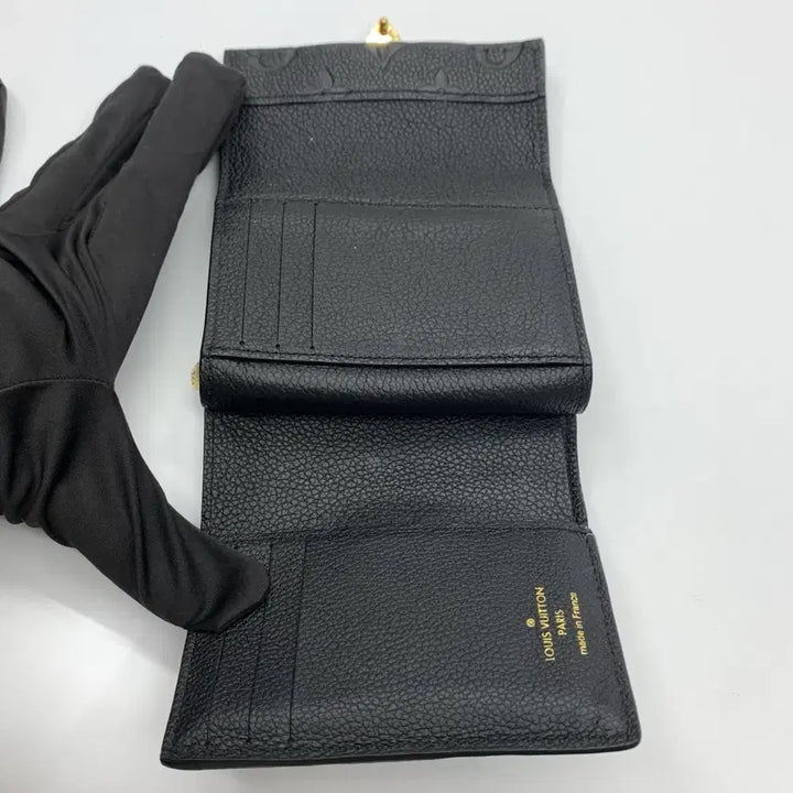 [BUNJANG] Louis Vuitton Empreinte Wallet Black M80880 / 267000900 루이비통 앙프렝뜨 반지갑 블랙 M80880