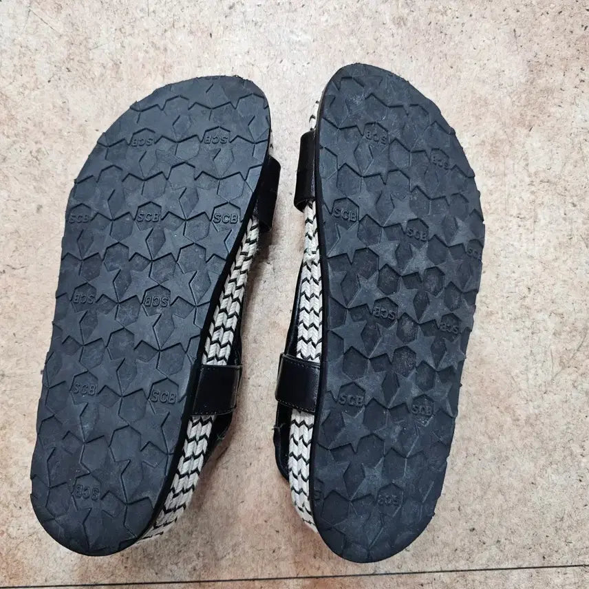 [BUNJANG] SUECOMMA BONNIE Leather Knotted Espadrille Sandals / [SUECOMMA BONNIE] 슈에뜨코메바니 가죽 매듭 에스파드류 샌