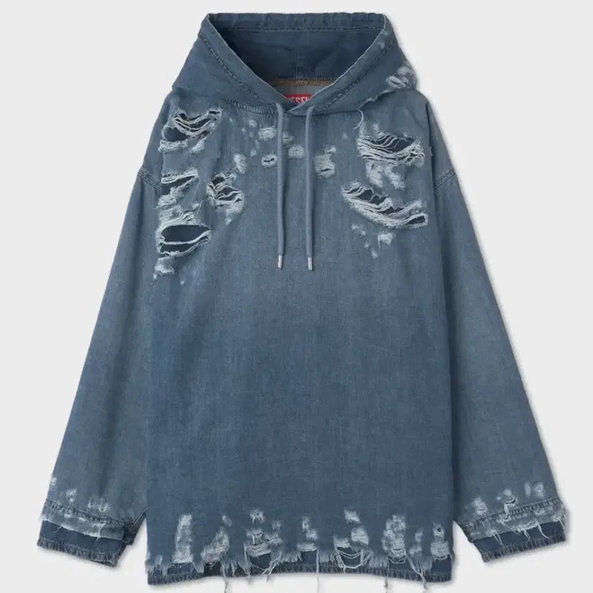 [BUNJANG] Diesel Um Denim Hooded Jacket (L Size) / Diesel 디젤 디 움 데님후드 L / 품번 A096910EMAF01