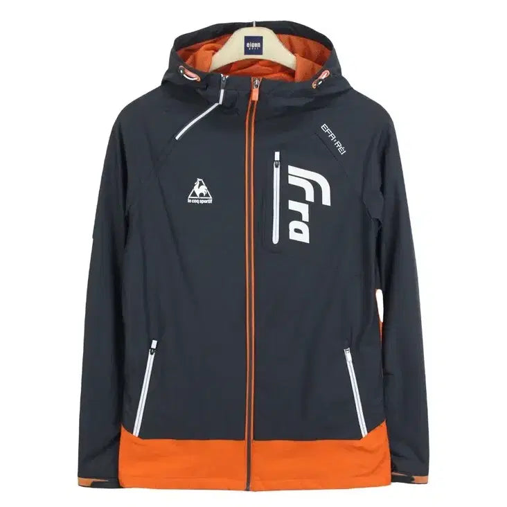 [BUNJANG] Le Coq Sportif Windbreaker Jacket (Dark Gray) / 20638 르꼬끄 스포츠 바람막이 자켓 95 남자 점퍼 아우터 브랜구제