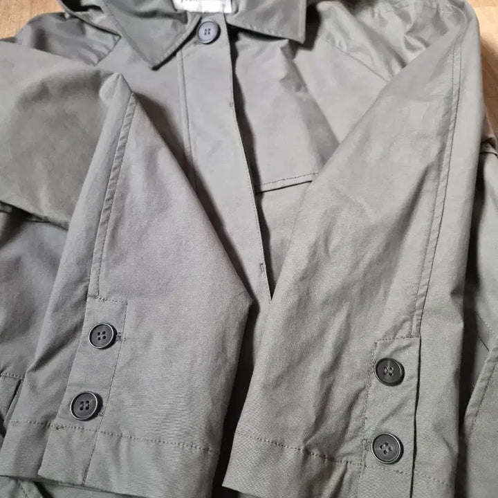 [BUNJANG] Khaki Trench Coat (Size 90) / (새상품)카키색 트렌치코트90사이즈