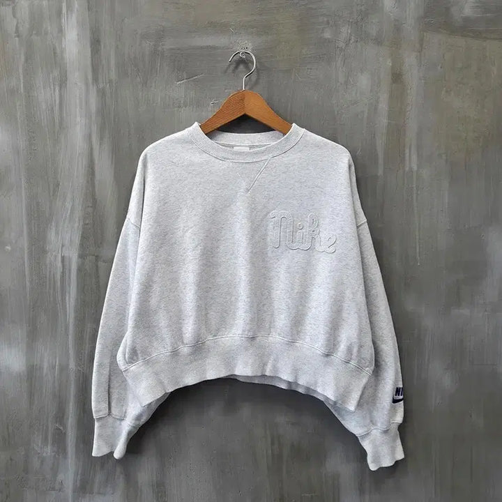 [BUNJANG] Nike Crop Sweatshirt (M) / 나이키 크롭 맨투맨 티셔츠/여성(M)/ST2695/새상품수준