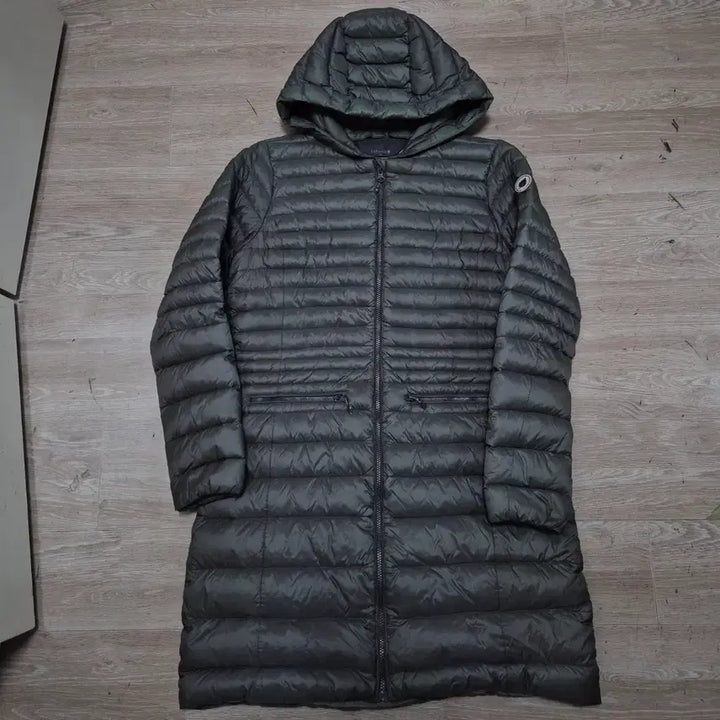 [BUNJANG] Lafuma Long Lightweight Down Hooded Jacket / 라푸마 SINCE 1930 사이드와펜 다운 후드 롱 경량패딩 L(100)