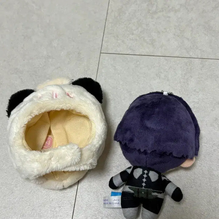 [BUNJANG] Kaiju No. 8 Soshiro Hoshina Chibi Nui Doll &amp; Panda Dumpling Hat Bundle / 괴수8호 호시나 소우시로 치비누이 인형 + 판다만두 모자 일괄