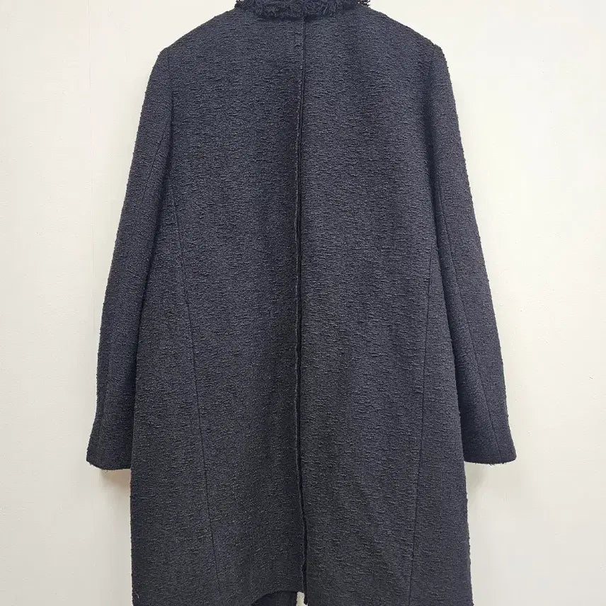 [BUNJANG] Hansum Tweed Coat - Black / 한섬 트위드 코트 블랙