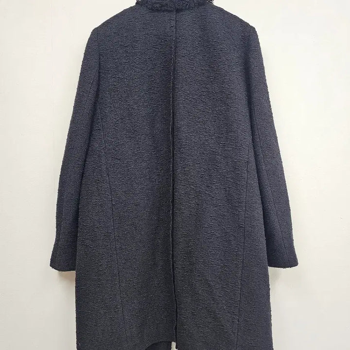 [BUNJANG] Hansum Tweed Coat - Black / 한섬 트위드 코트 블랙