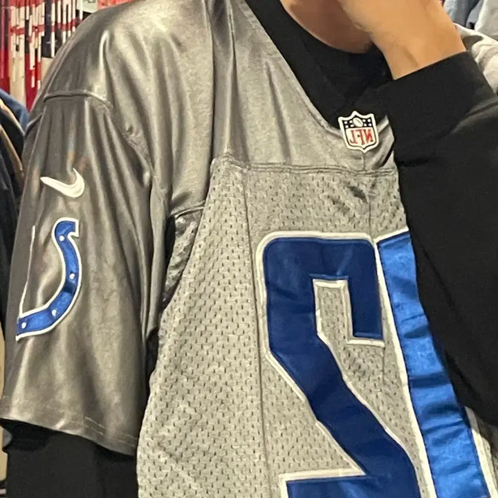 [BUNJANG] IM Indianapolis Colts Andrew Luck Gray Jersey / [IM] NFL 인디애나폴리스 콜츠 No.12 LUCK 그레이 반팔져지