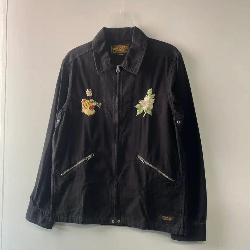 [BUNJANG] Neighborhood Vietnam Embroidered Drizzler Jacket / 네이버후드 베트남자켓