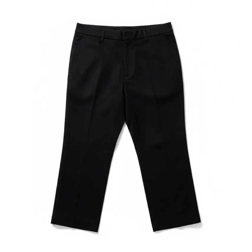 [BUNJANG] SYSTEM Black Cotton Slacks / SYSTEM 검정색 면바지 슬랙스