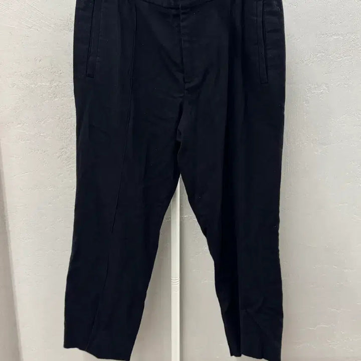 [BUNJANG] SYSTEM Black Cotton Slacks / SYSTEM 검정색 면바지 슬랙스