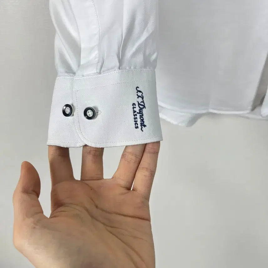 [BUNJANG] Dupont Thin White Cotton Shirt Men&