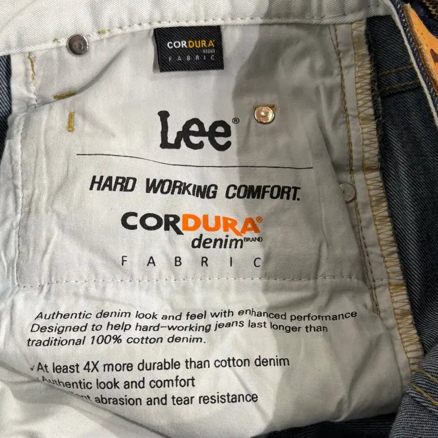 [BUNJANG] Lee Cordura Mid-Wash Denim Jeans / [택포] [28] Lee 코듀라 중청 데님 청바지